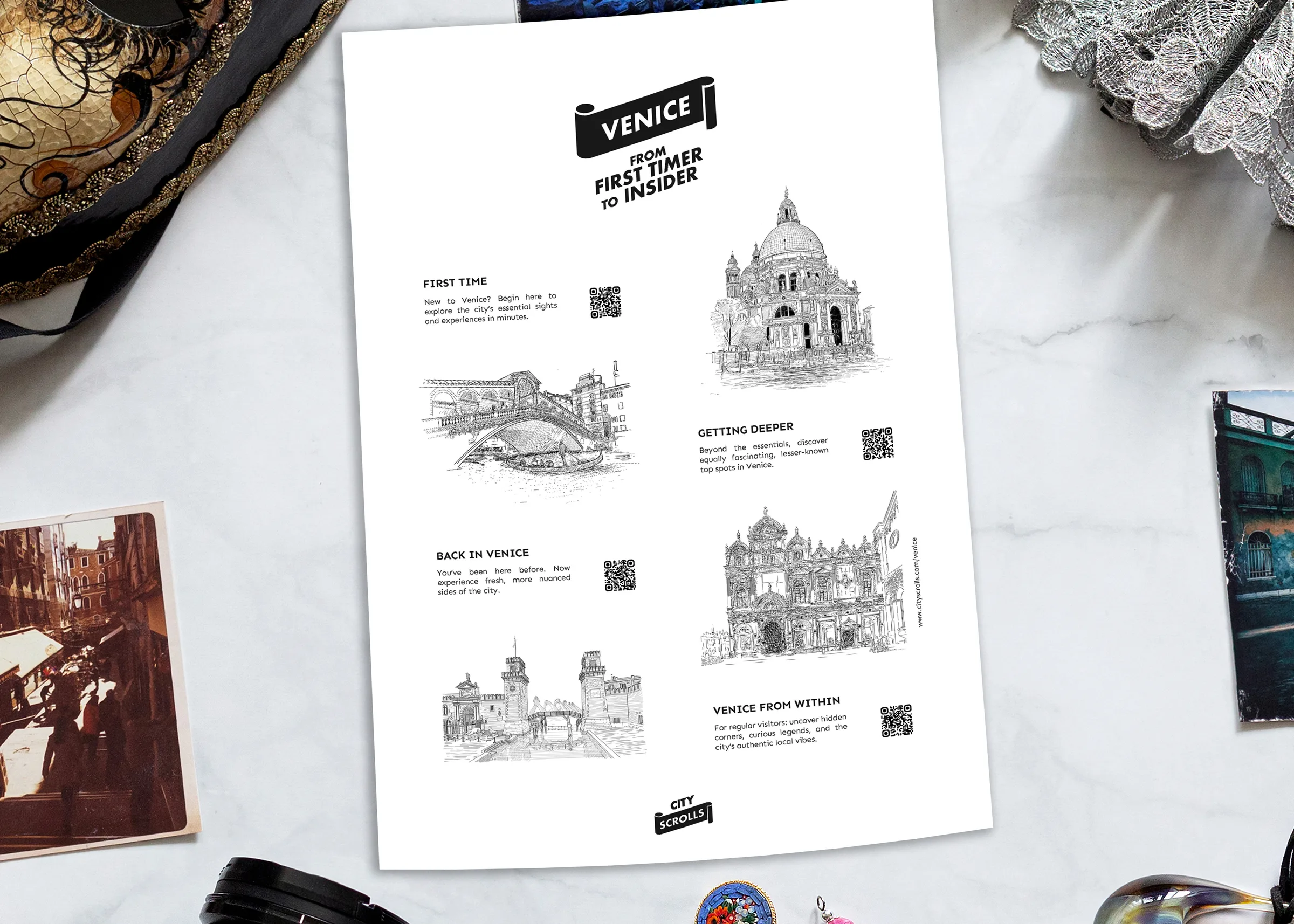 Anteprima delle Venezia Schizzata stampa, variante 2