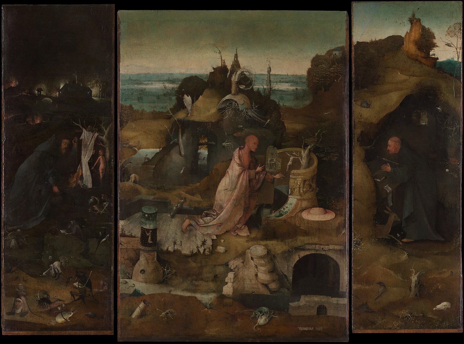 Accademia Galleries : The presence of works such as 'The Hermit Saints' triptych by Hieronymus Bosch proves it's not just Italian painters' work on display at the Gallery