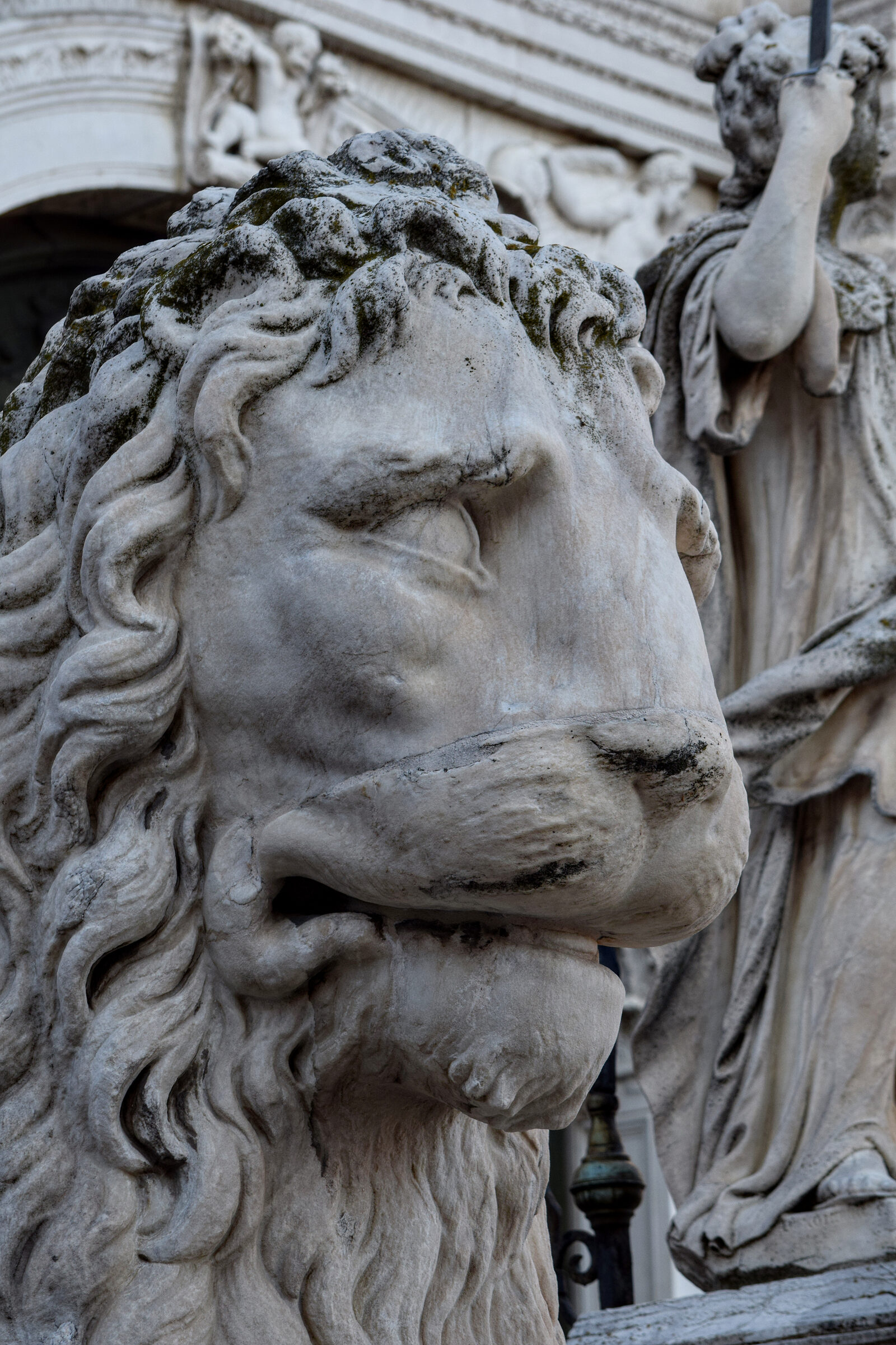 Venetian Arsenal : The Piraeus Lion was looted from Athens in the 17th century
