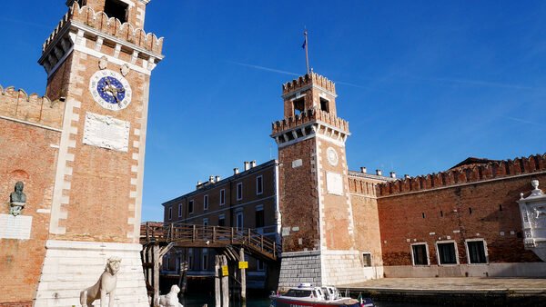 Arsenale : The main waterway entrance