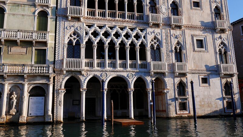 Ca' d'Oro : Perhaps the best way to admire its distinctive facade is while cruising down the Grand Canal