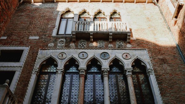 Ca' d'Oro : The inner courtyard