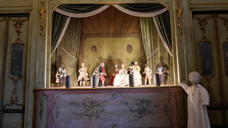 Carlo Goldoni's House : One of the last puppet theatres - that were once common in the patrician houses of the 18th century- with its authentic collection of marionettes