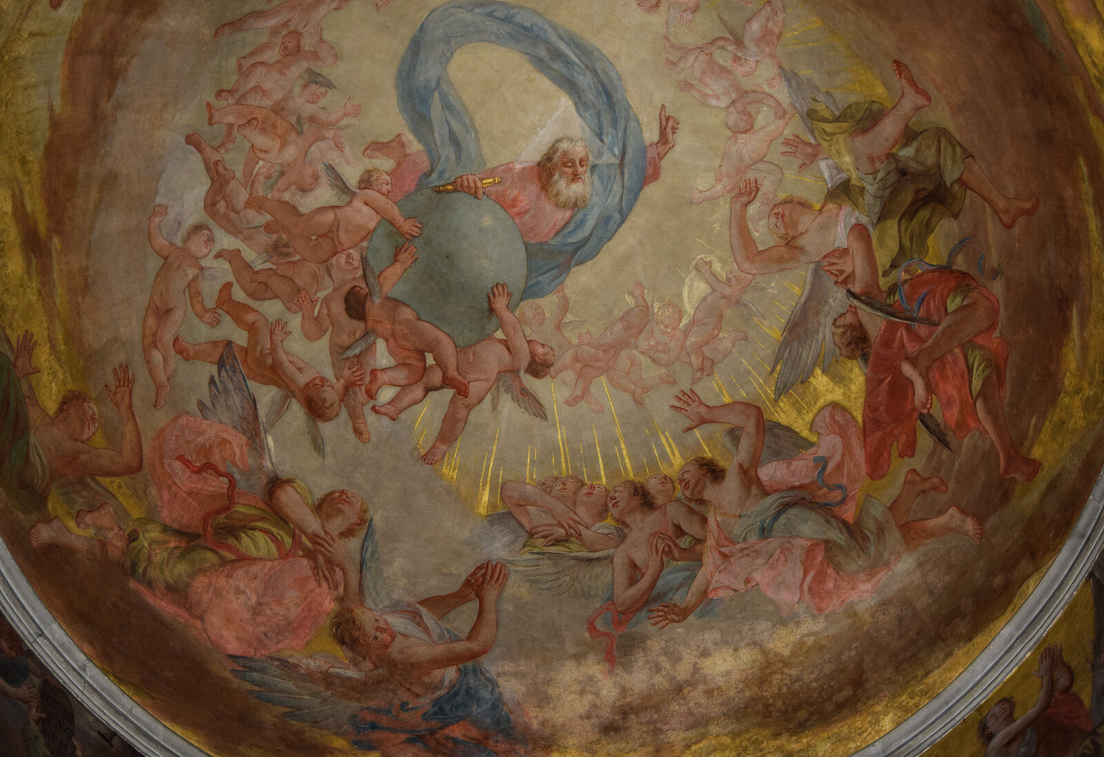 Chiesa di San Rocco : Detail on the dome