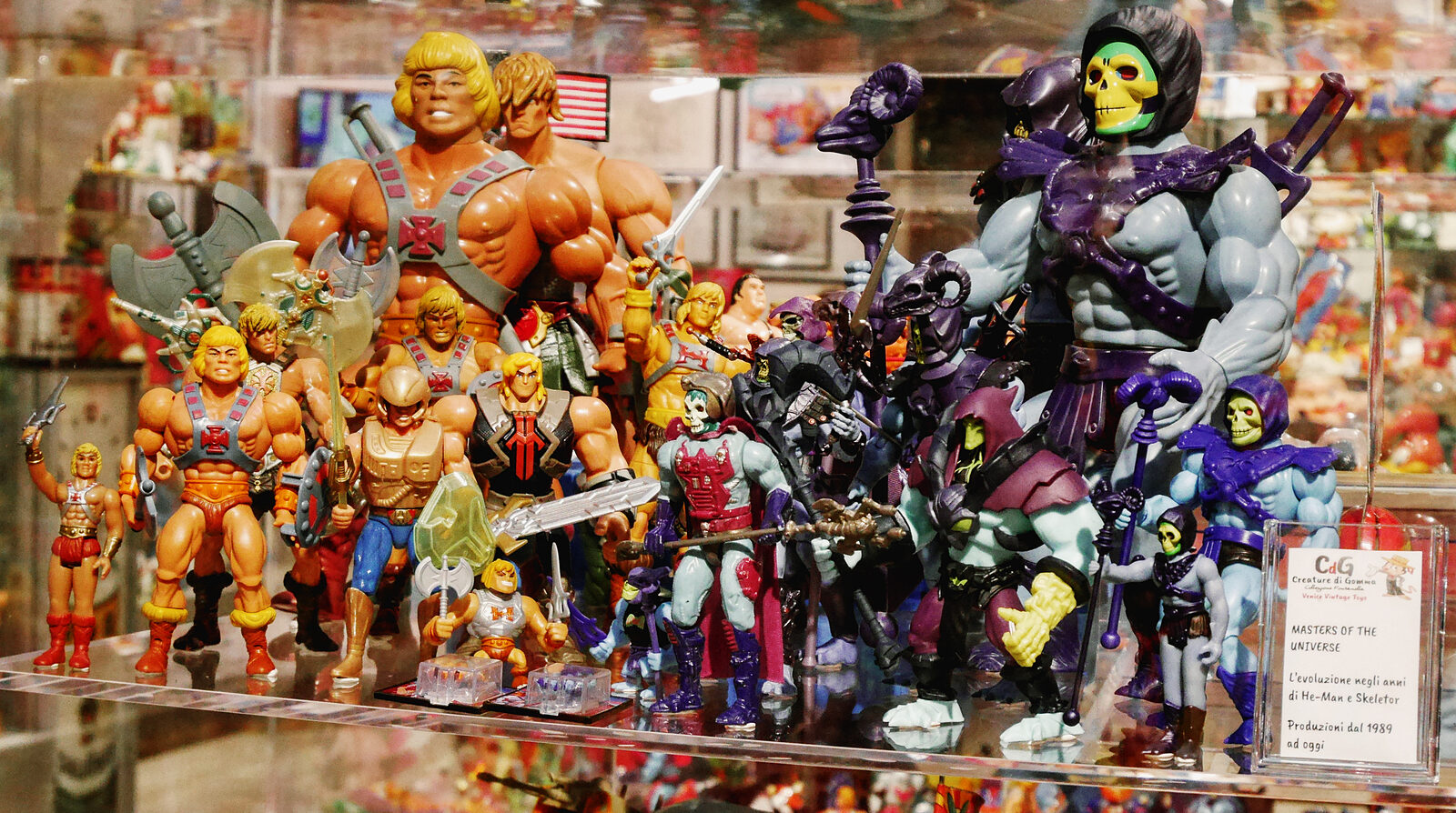 Vintage Toys : He-Man and Skeletor