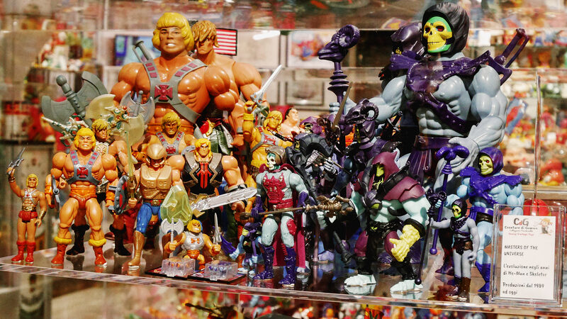 Vintage Toys : He-Man and Skeletor