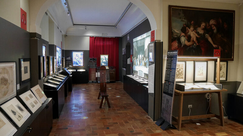 Da Vinci Interactive Museum : The room with Leonardo's artistic works