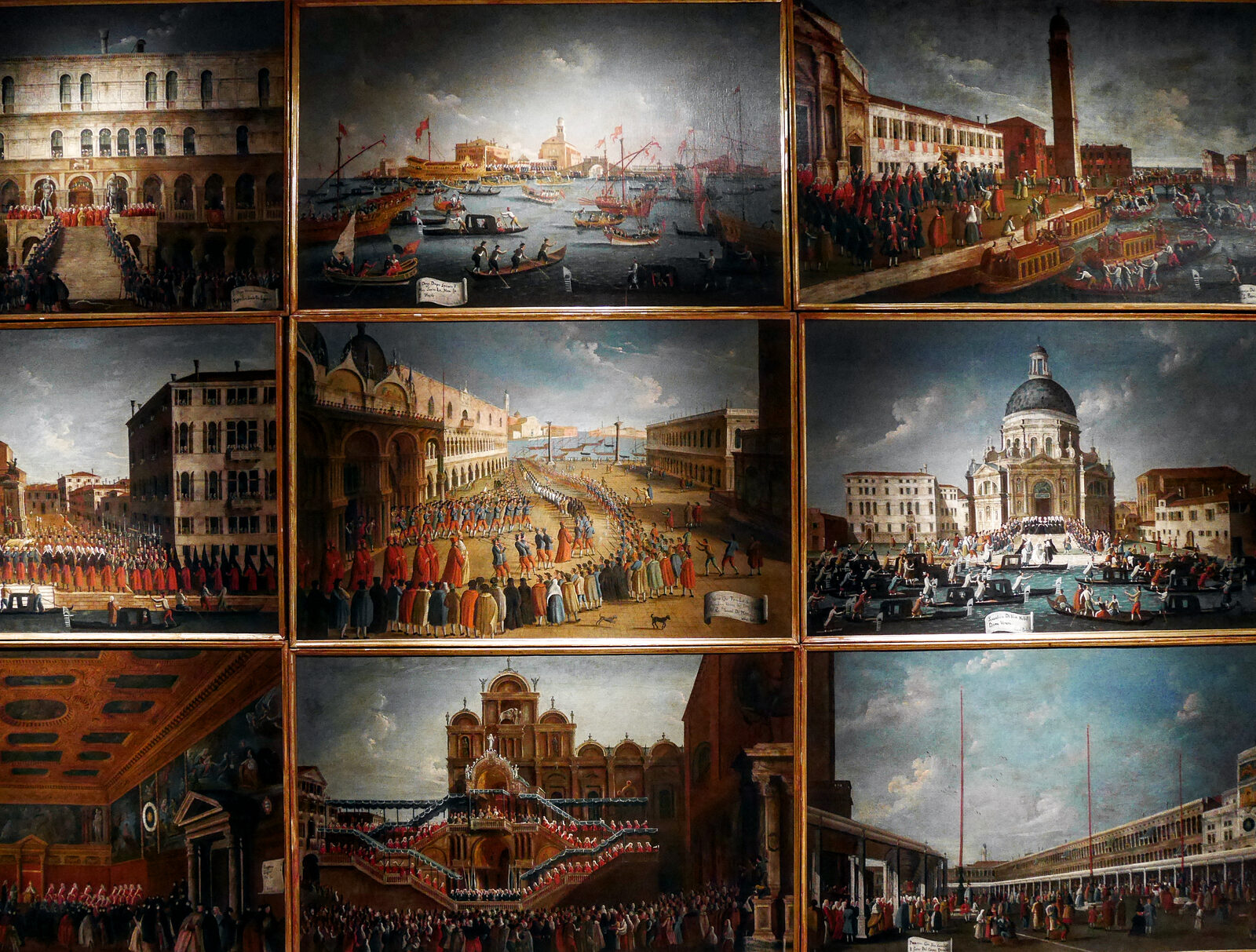 Fondazione Querini Stampalia : Parades, ceremonies and sacred liturgies in 18th-century Venice