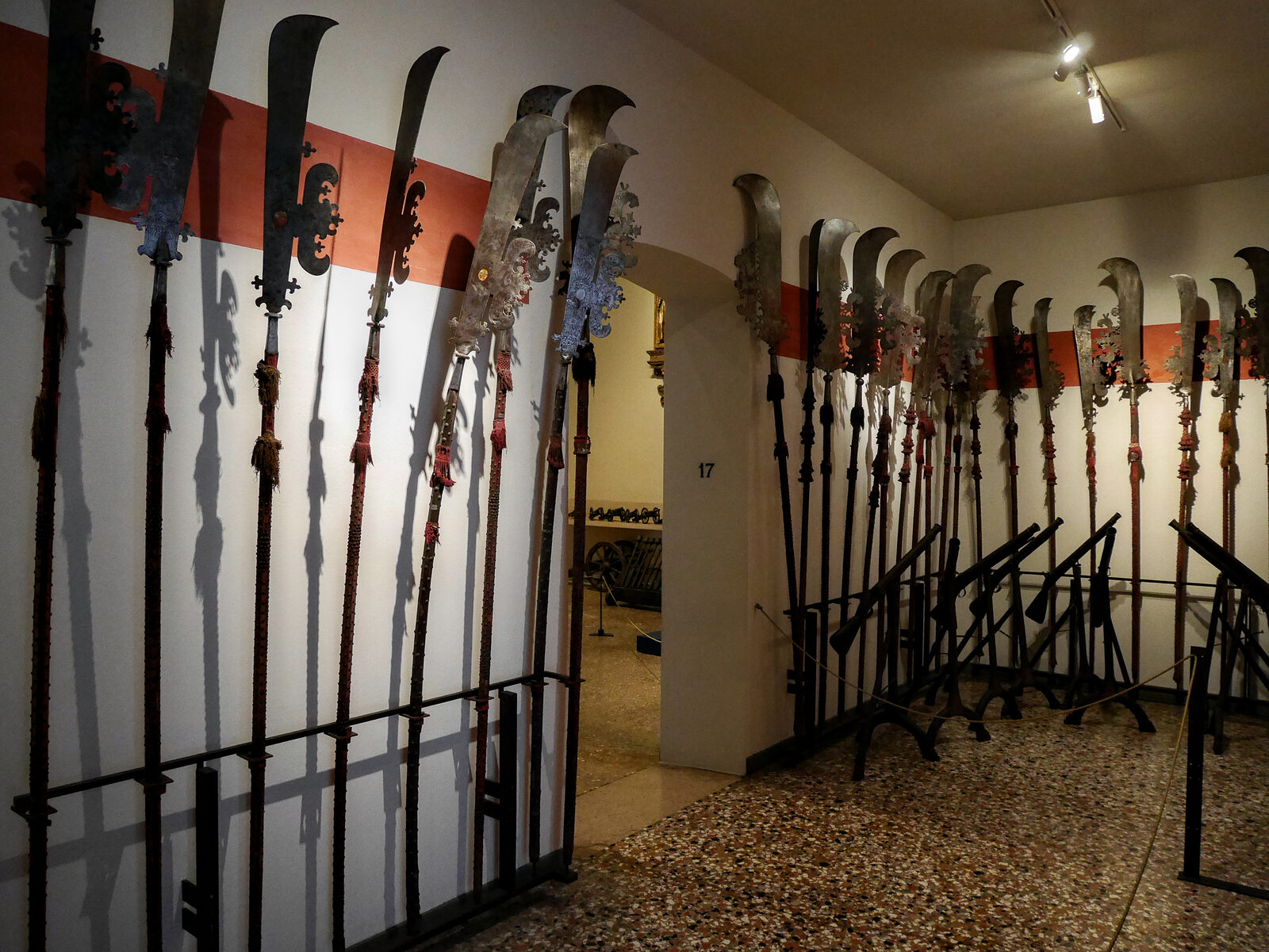 Museo Correr : And various weapons such as the Venetian falcioni (spears)