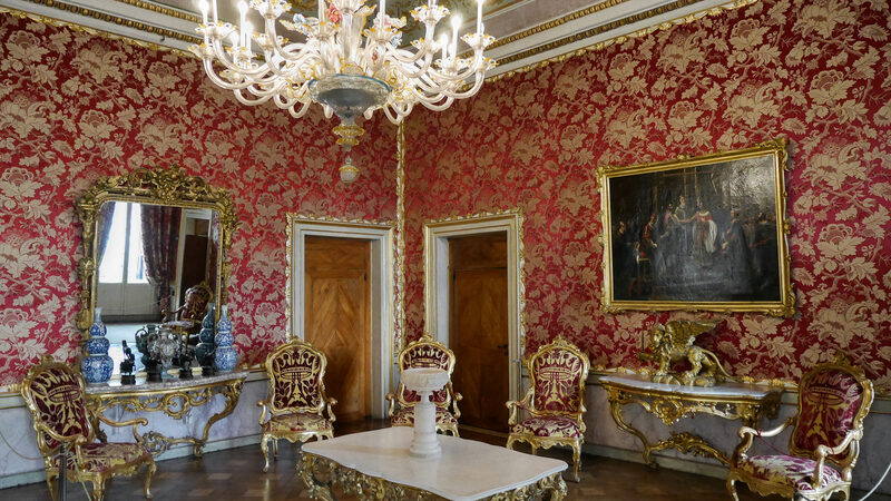 Museo Correr : During the Austrian rule of Venice, the Audience room was where Empress Sissi would graciously receive important guests