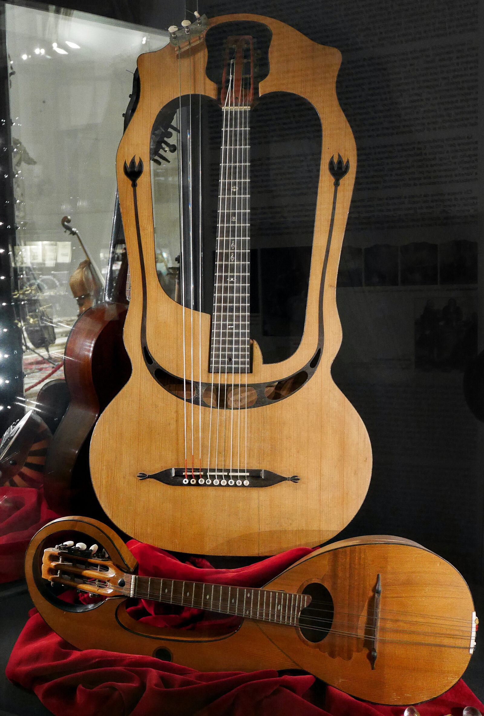 Museo della Musica : The collection includes some rare and unusual string instruments