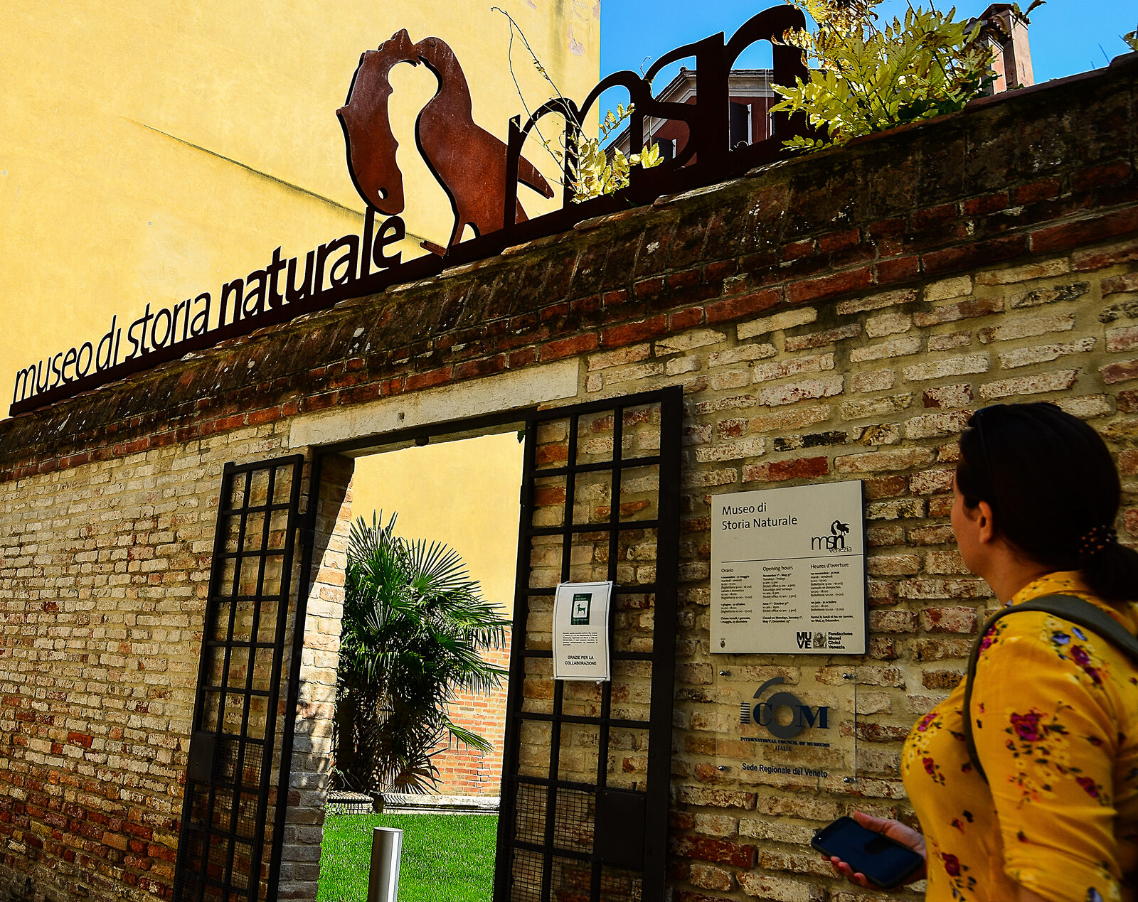 Natural History Museum : The entrance to the museum
