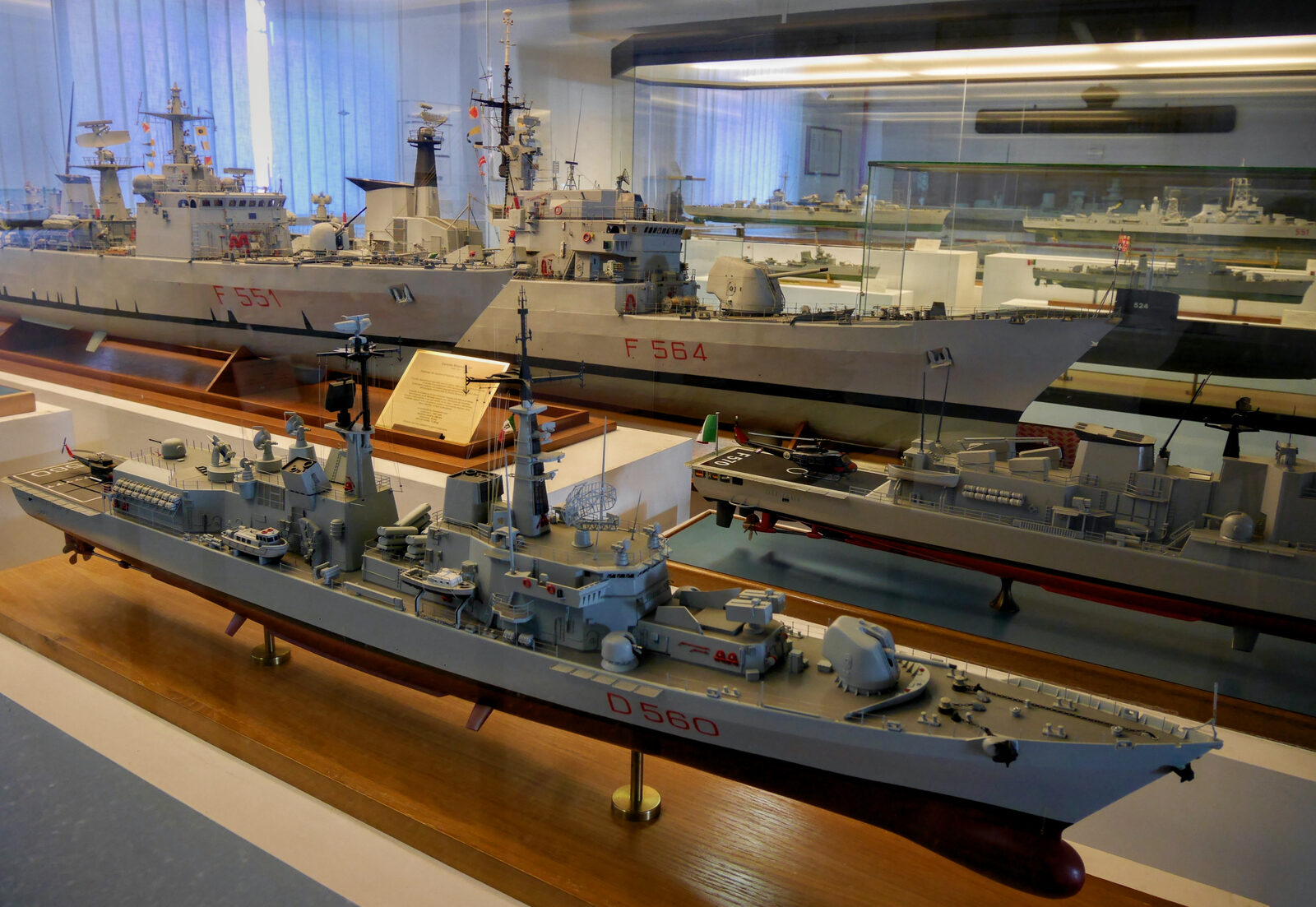 Naval History Museum : Replicas of Italian warships
