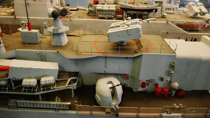 Naval History Museum : The remarkable level of detail in the warship replicas
