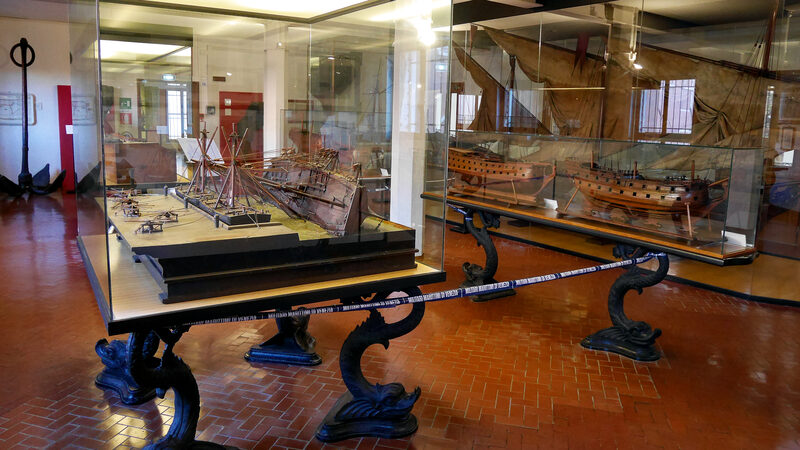 Naval History Museum : Some of these models are replicas of actual ships built at the nearby Arsenale