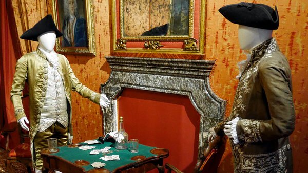 Palazzo Mocenigo : Venice was renowned for its card games and gambling culture, in fact Casanova himself was an avid gambler