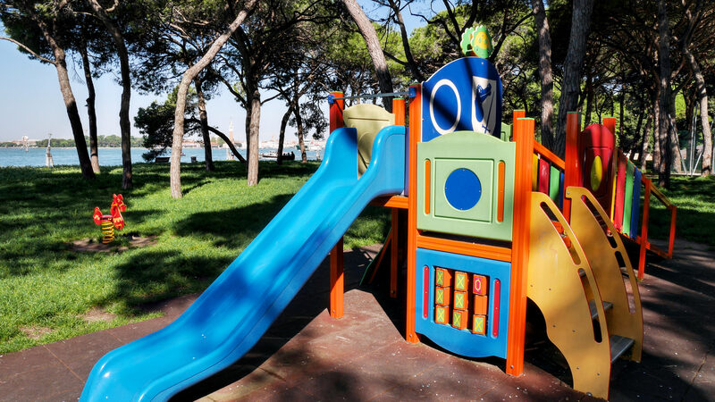 Parco delle Rimembranze : And one of the city’s best-equipped playgrounds, with more swings and fun beyond what you see in the photo.