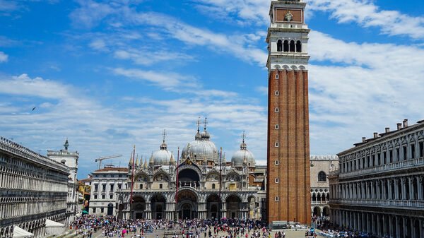 Piazza San Marco : Some of the most iconic sights in Venice are located on the eastern side of the square