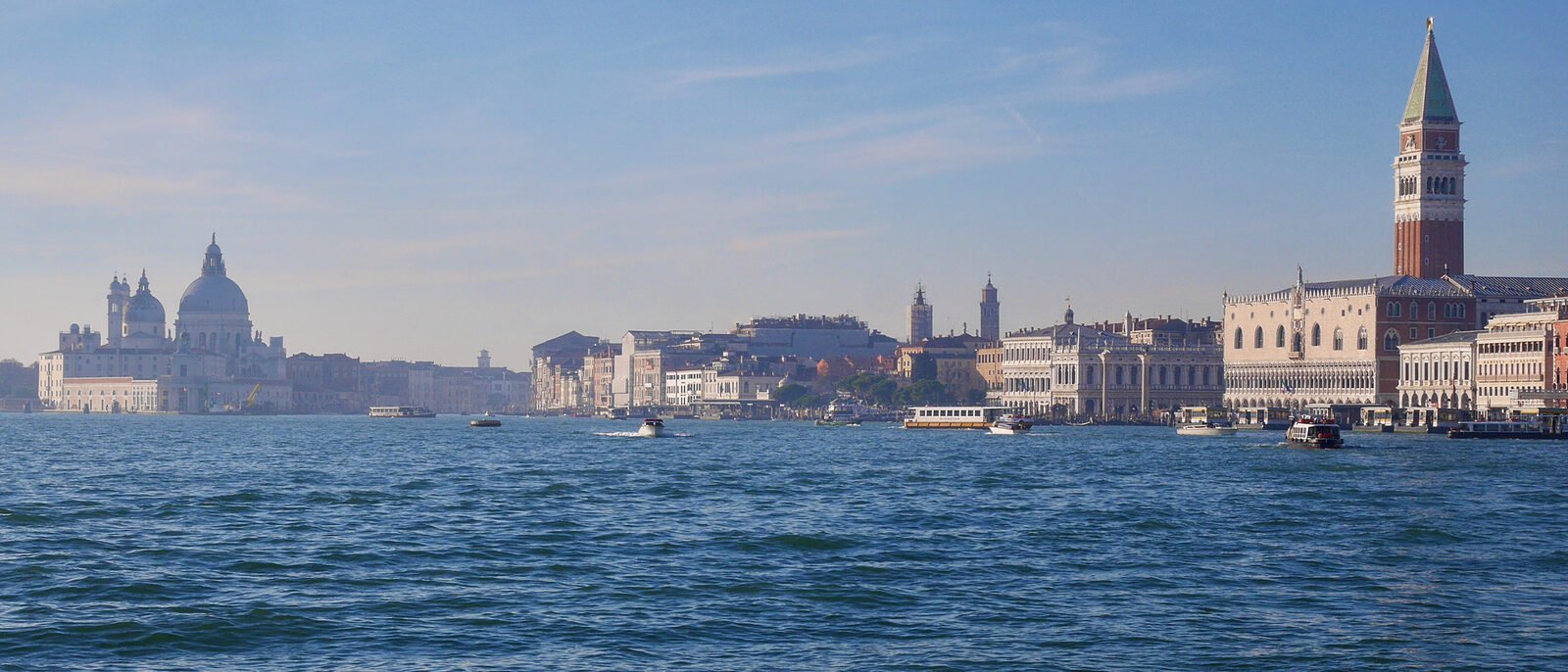 Venice viewed from the lagoon