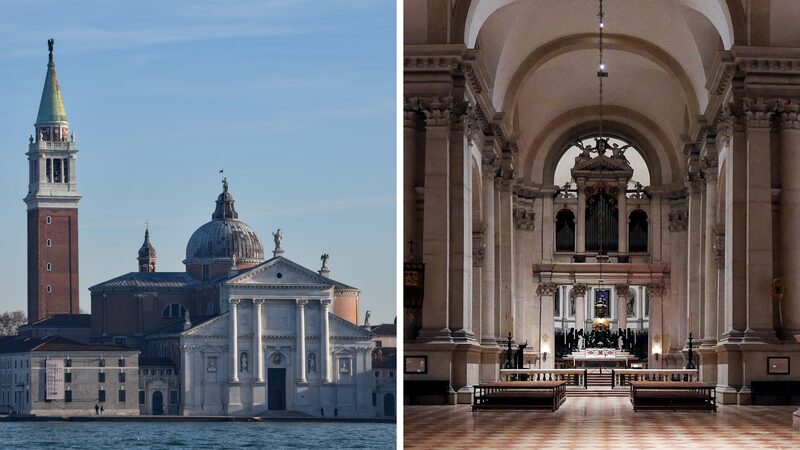 San Giorgio Maggiore : You've seen this facade in so many photos of Venice, so maybe now it's finally time to take the vaporetto to the island, enter the church, and climb its bell tower