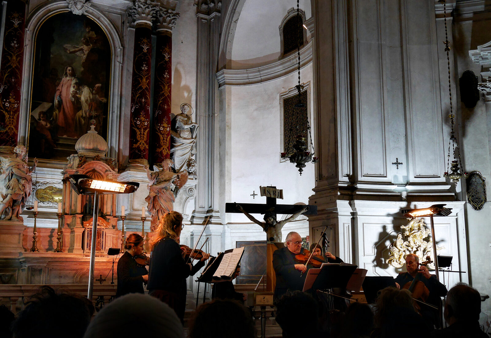 Vivaldi Church : As soon as the familiar notes of Vivaldi's 'The four seasons' begin to fill the air ...
