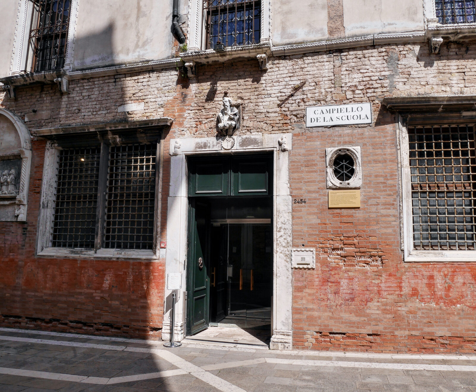 Scuola Grande San Giovanni : The entrance to the Scuola doesn't look like much, but wait until you get inside