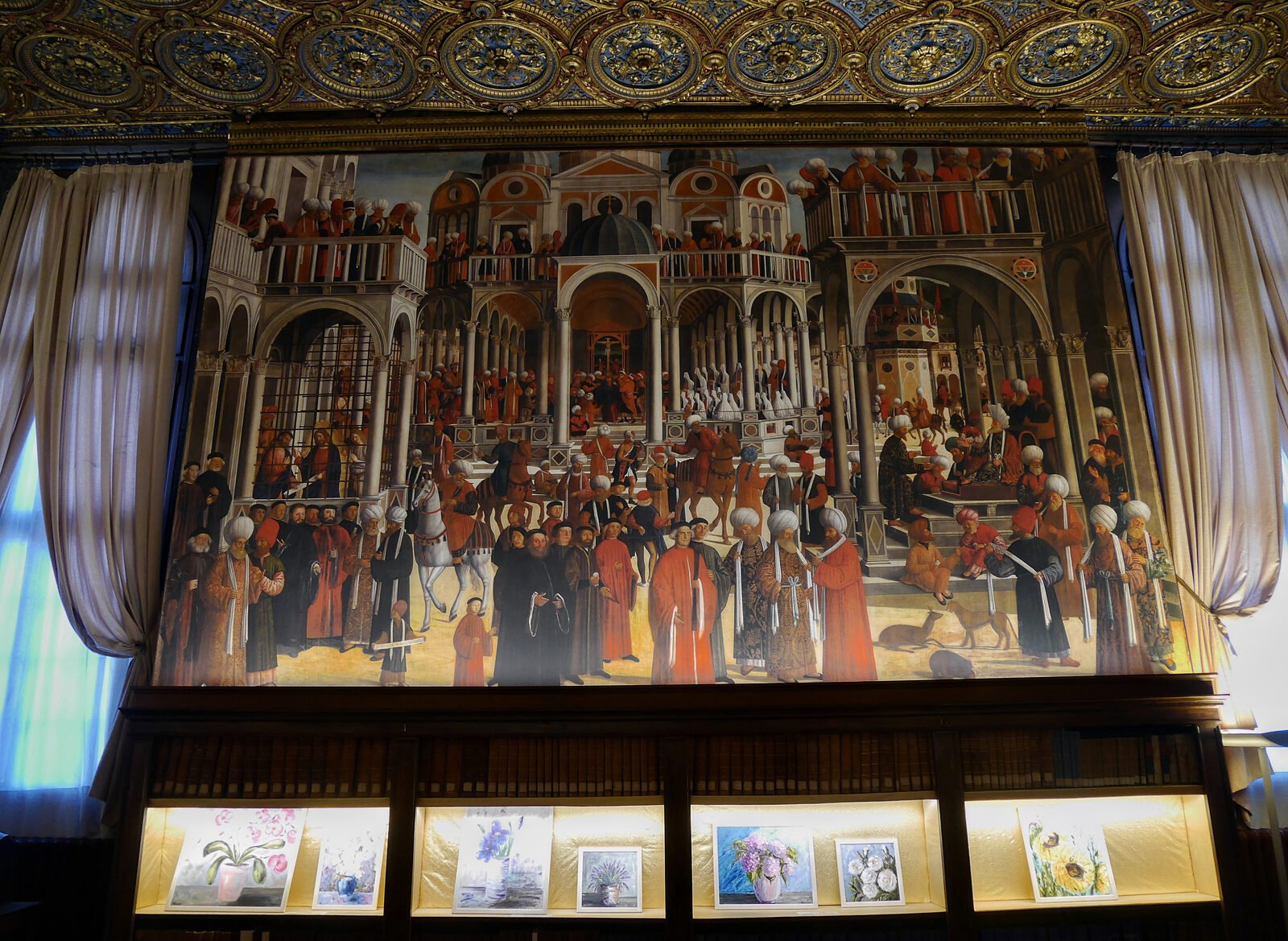 Scuola Grande San Marco : This painting depicts the last hours of Saint Mark's life, before his martyrdom in Alexandria - the original can be seen at the Gallerie dell'Accademia