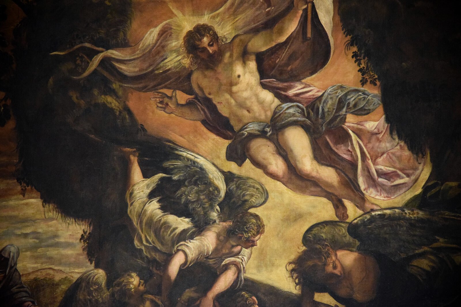 Scuola Grande San Rocco : Detail of the 'The Resurrection of Christ'