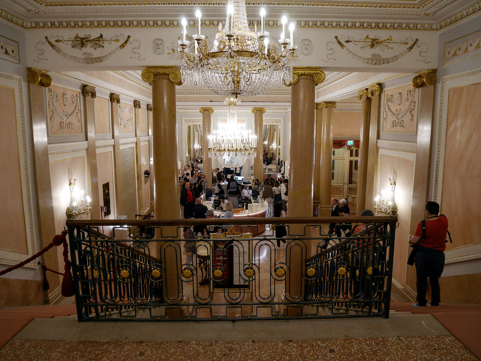 Teatro La Fenice : And finally, the theatre’s entrance, where day visitors can purchase tickets and rent audio guides