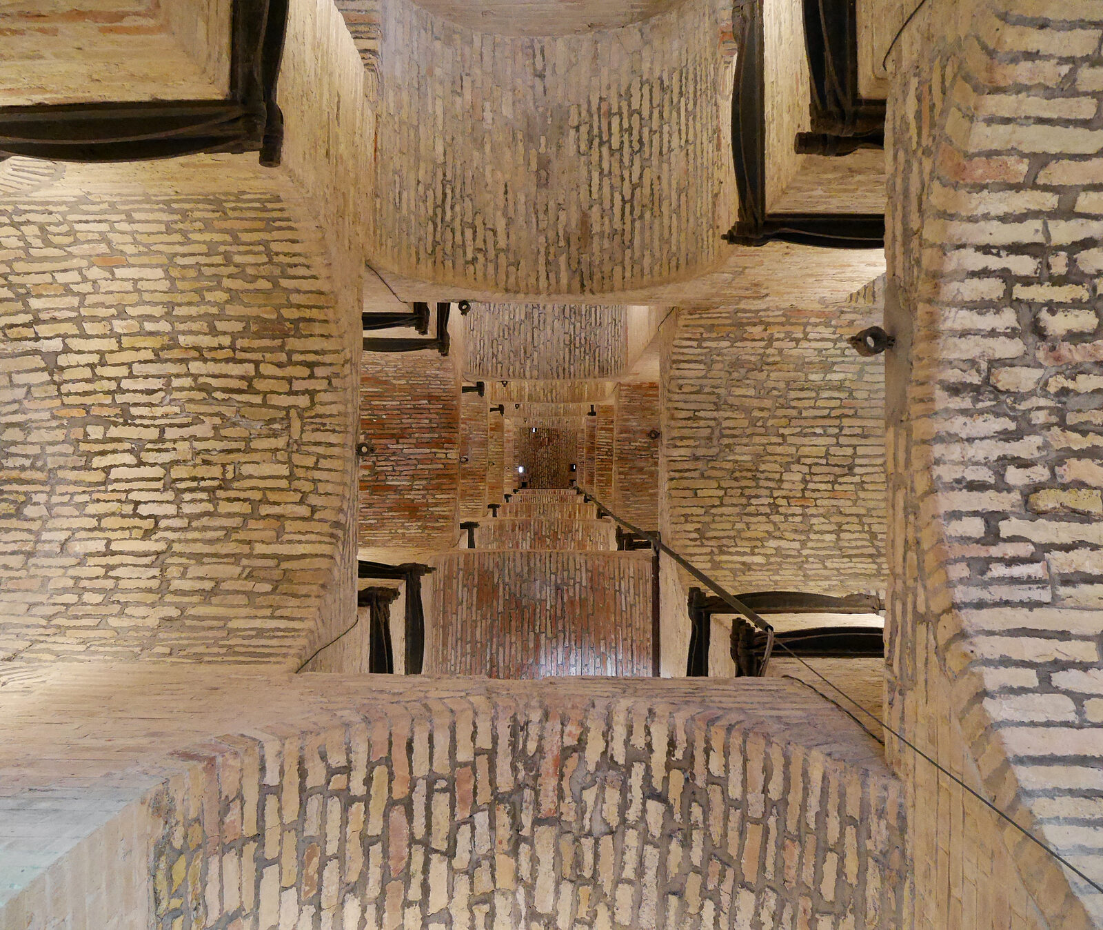 Torcello : Don’t let the climb discourage you — instead of stairs, an inclined ramp runs along the inside perimeter of the tower