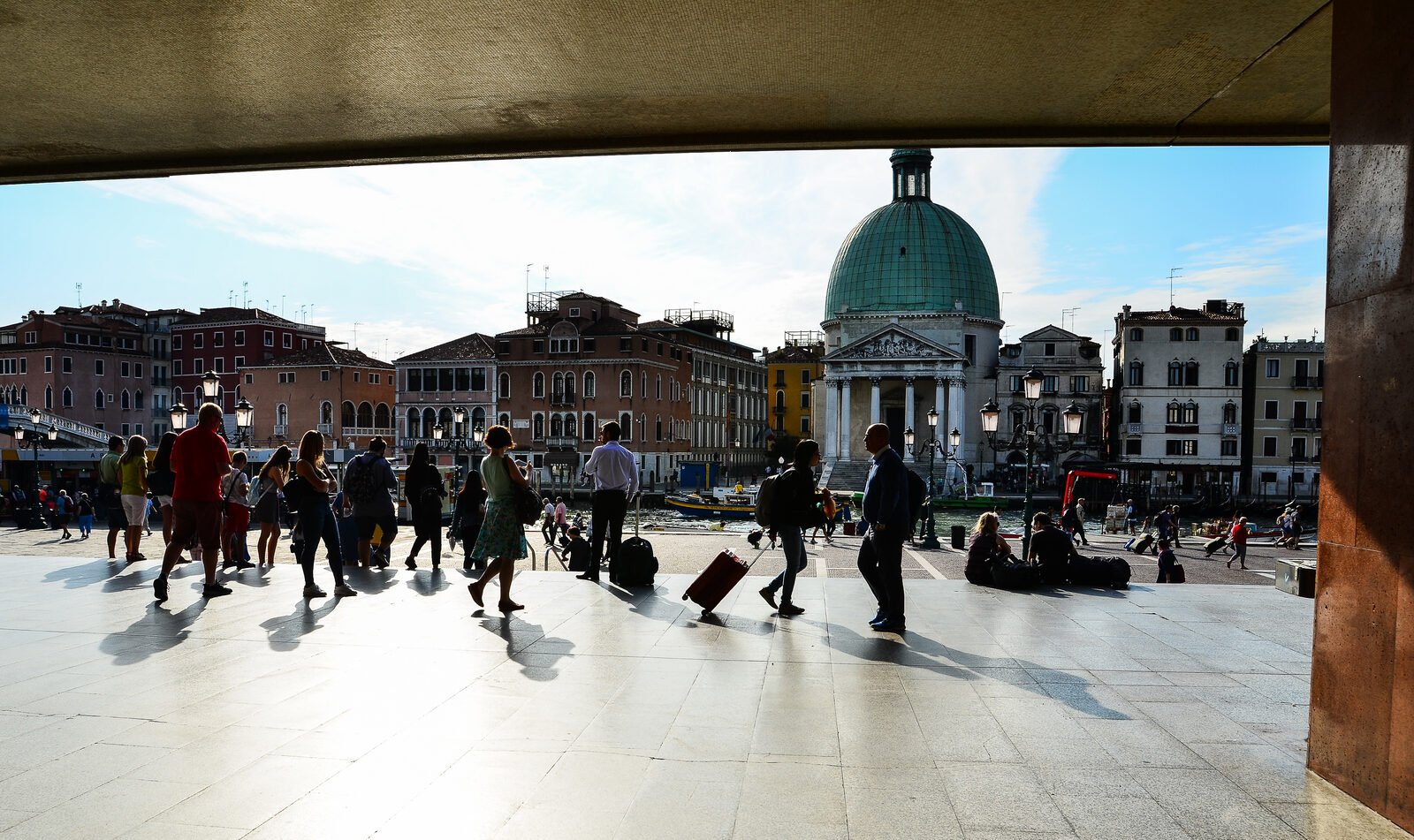 Train Station : Once you exit the train station, you're immediately immersed in the bustling atmosphere of Venice