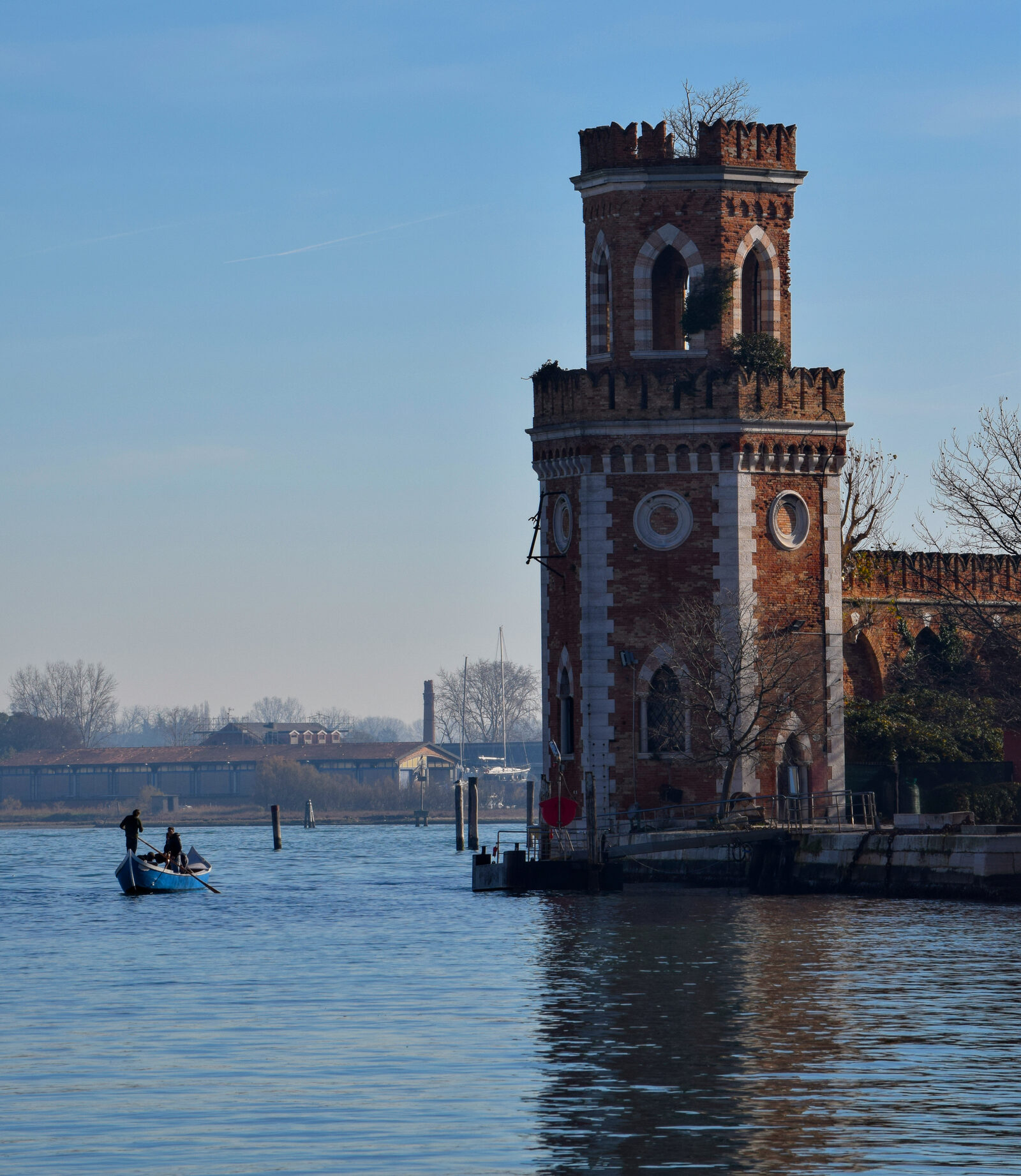Venetian Arsenal : The eastern waterway entrance: Porta Nuova