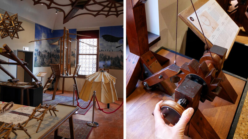 Com crianças : Interior do Museu Interativo DaVinci
