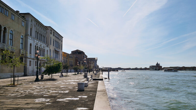 Zattere : Zattere ranks as the second-widest promenade in the city, following Riva degli Schiavoni, and it’s perfect for a quiet walk along the water